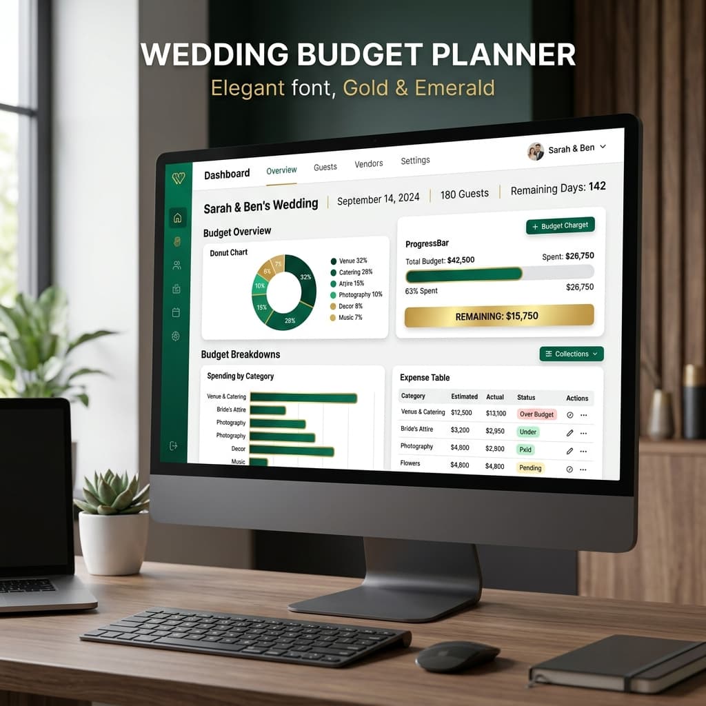 Budget Calculator Mockup